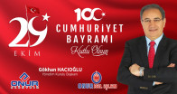 Gökhan Hacıoğlu’nun Cumhuriyet Bayramı Mesajı