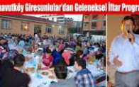 Arnavutköy Giresunlular’dan Geleneksel İftar Programı