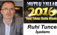 İş Adamı Ruhi Tuncel’in Yeni Yıl Mesajı