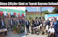 Dünya Çiftçiler Günü ve Toprak Bayramı Kutlandı