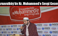 Arnavutköy’de Hz. Muhammed’e Sevgi Gecesi