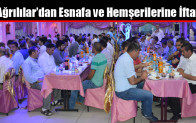 Ağrılılar’dan Esnafa ve Hemşerilerine İftar