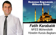 Fatih Karabalık’ın Ramazan Bayramı Mesajı