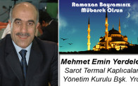 Mehmet Emin Yerdelen’in Ramazan Bayramı Mesajı