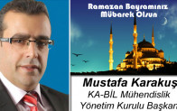 Mustafa Karakuş’un Ramazan Bayramı Mesajı