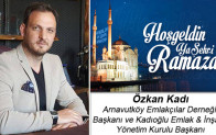 Özkan Kadı’nın Ramazan Ayı Mesajı