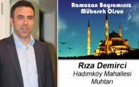 Rıza Demirci’nin Ramazan Bayramı Mesajı