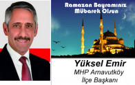 Yüksel Emir’in Ramazan Bayramı Mesajı