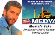 Mustafa Teke’nin Ramazan Bayramı Mesajı