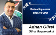 Adnan Gürel’in Kurban Bayramı Mesajı