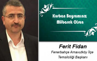 Ferit Fidan’ın Kurban Bayramı Mesajı
