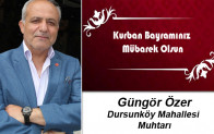 Güngör Özer’in Kurban Bayramı Mesajı