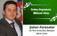 Şaban Karasakal’ın Kurban Bayramı Mesajı