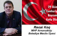 Recai Koç’un Cumhuriyet Bayramı Mesajı