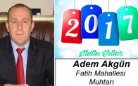 Adem Akgün’ün Yeni Yıl Mesajı