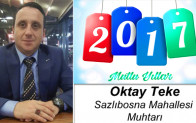 Oktay Teke’nin Yeni Yıl Mesajı