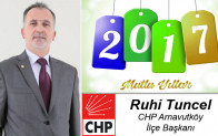 Ruhi Tuncel’in Yeni Yıl Mesajı