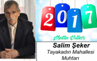 Salim Şeker’in Yeni Yıl Mesajı