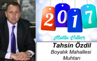 Tahsin Özdil’in Yeni Yıl Mesajı