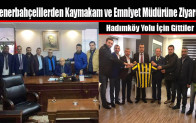 Fenerbahçelilerden Kaymakam ve Emniyet Müdürüne Ziyaret