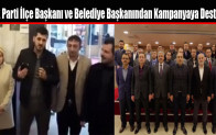 Ak Parti İlçe Başkanı ve Belediye Başkanından Evet Kampanyasına Destek