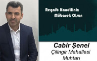 Cabir Şenel’in Regaib Kandili Mesajı