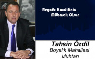 Tahsin Özdil’in Regaib Kandili Mesajı