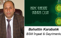 Bahattin Karabalık’ın Miraç Kandili Mesajı