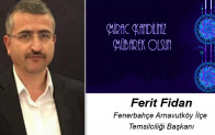 Ferit Fidan’ın Miraç Kandili Mesajı