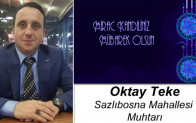 Oktay Teke’nin Miraç Kandili Mesajı