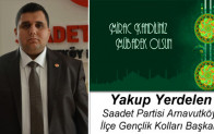 Yakup Yerdelen’in Miraç Kandili Mesajı