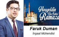 Faruk Duman’ın Ramazan Ayı Mesajı