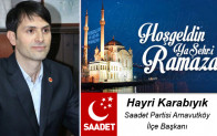 Hayri Karabıyık’ın Ramazan Ayı Mesajı