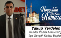 Yakup Yerdelen’in Ramazan Ayı Mesajı