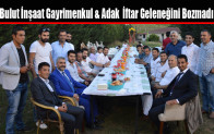 Bulut İnşaat Gayrimenkul & Adak İftar Geleneğini Bozmadı