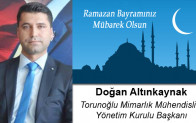 Doğan Altınkaynak’ın Ramazan Bayramı Mesajı