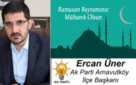 Av. Ercan Üner’in Ramazan Bayramı Mesajı