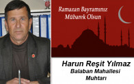 Harun Reşit Yılmaz’ın Ramazan Bayramı Mesajı