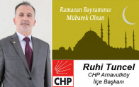 Ruhi Tuncel’in Ramazan Bayramı Mesajı