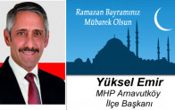 Yüksel Emir’in Ramazan Bayramı Mesajı