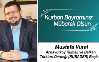 Mustafa Vural’ın Kurban Bayramı Mesajı