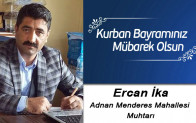 Ercan İka’nın Kurban Bayramı Mesajı