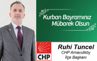 Ruhi Tuncel’in Kurban Bayramı Mesajı