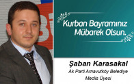 Şaban Karasakal’ın Kurban Bayramı Mesajı