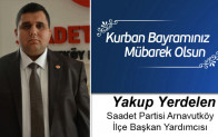 Yakup Yerdelen’in Kurban Bayramı Mesajı