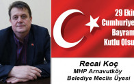 Recai Koç’un Cumhuriyet Bayramı Mesajı