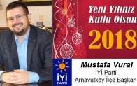 Mustafa Vural’ın Yeni Yıl Mesajı