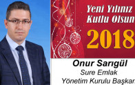 Onur Sarıgül’ün Yeni Yıl Mesajı