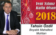 Tahsin Özdil’in Yeni Yıl Mesajı