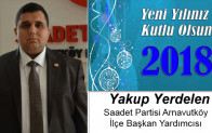 Yakup Yerdelen’in Yeni Yıl Mesajı